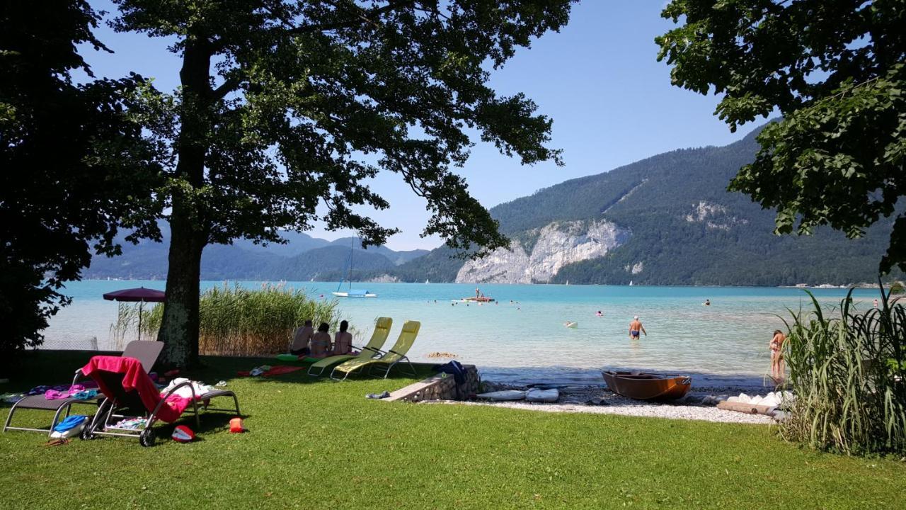 Landhaus Leitner Am Wolfgangsee Sankt Gilgen Eksteriør bilde